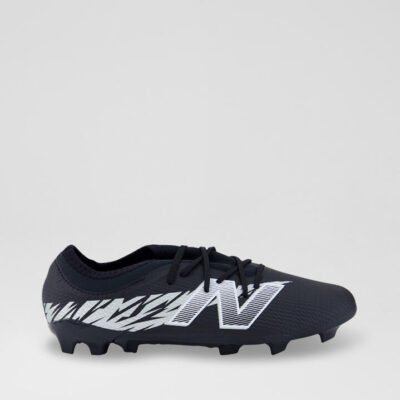 Furon Junior Black White Leather Sneakers TheSneakerLounge Kids Furon Junior Black White Leather Sneakers