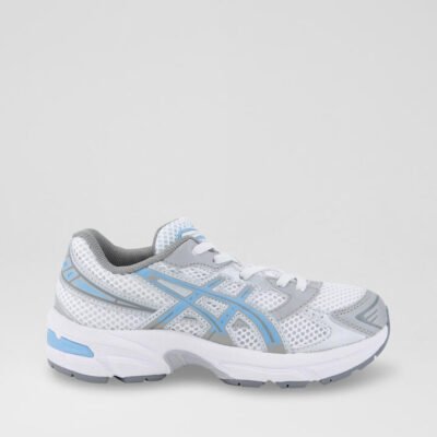 Gel 1130 Junior White Arctic Sky Blue Mesh Sneakers