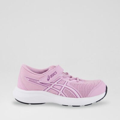 Contend 9 Junior Light Ube Pink White Mesh Sneakers