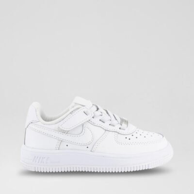 Air Force 1 Easy On Junior White Leather Sneakers