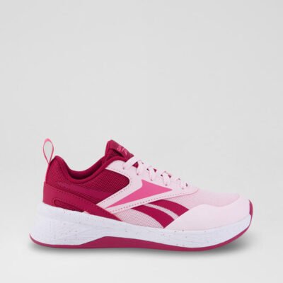 Nano Play Junior Pink White Mesh Sneakers