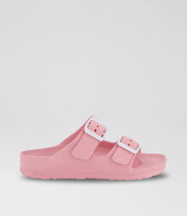 Double Buckle Toddler Pink Eva Sandals