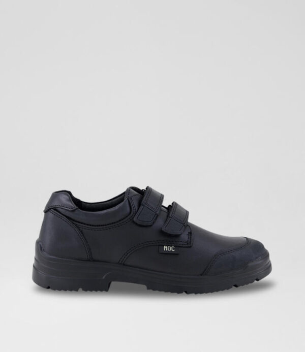 Rapp Junior Black Leather Flat Shoes