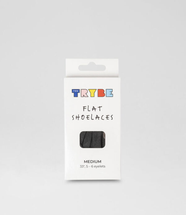Flat Black Cotton Laces