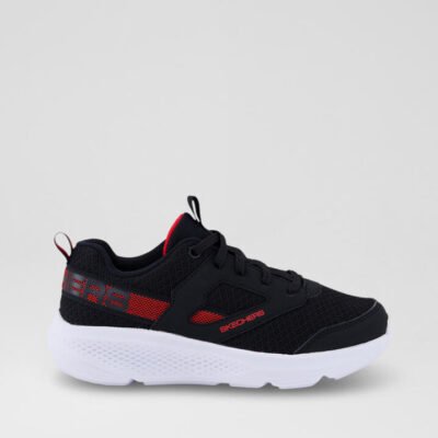 Go Run Elevate Junior Black Red Sneakers