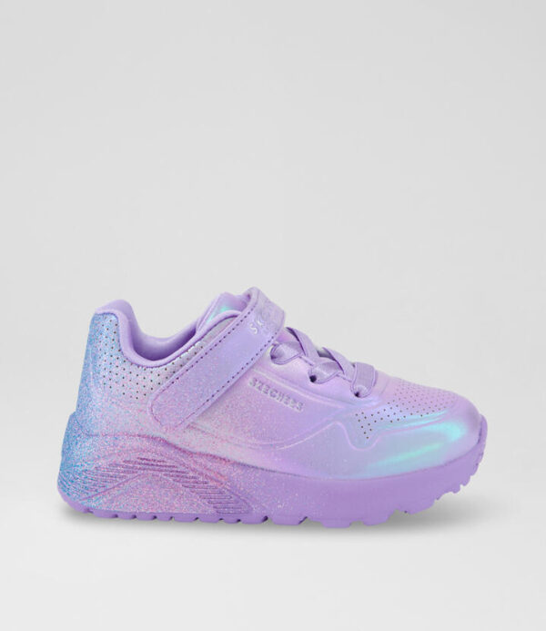 Uno Lite Metallic Spark Toddler Lavender Multi Sneakers