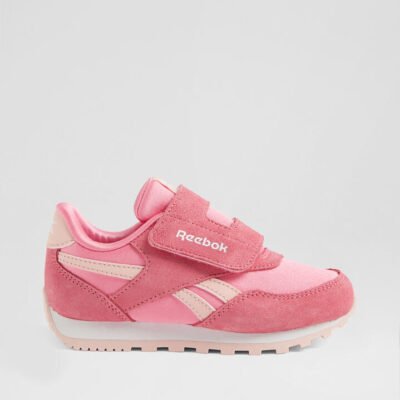 Glide Low Toddler Pink White Fabric Sneakers