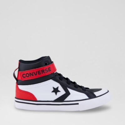 Pro Blaze Junior Red White Leather Sneakers