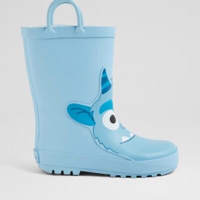 Play Toddler Dusty Blue Rubber Calf Boots