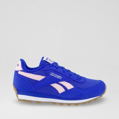 Classic Az Junior Blue Grey Fabric Sneakers