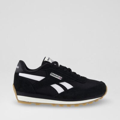 Classic Az Junior Black Fabric Sneakers