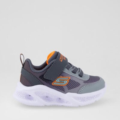 Meteor Lights Toddler Grey White Sneakers