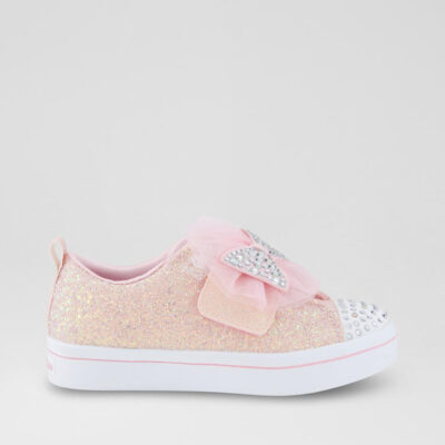 Twilites 2.0 Junior Pink Silver Sneakers