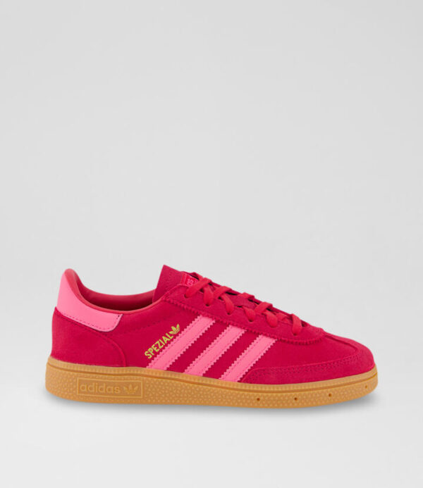 Handball Spezial Junior Red Pink Suede Sneakers
