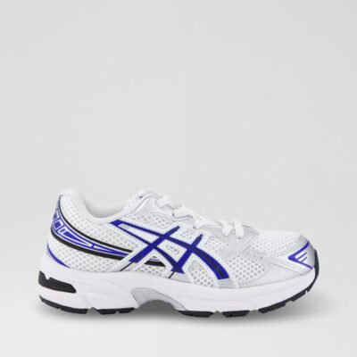 Gel 1130 Junior White Blue Mesh Sneakers