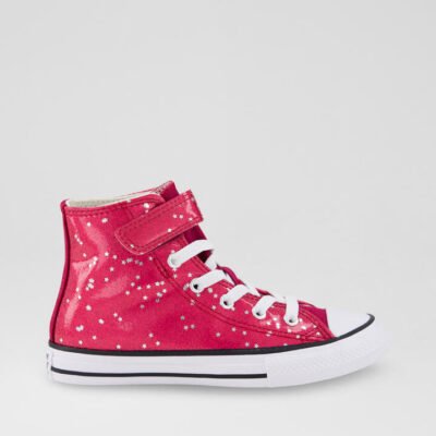 Ctas Hi Junior Berry Fabric Sneakers