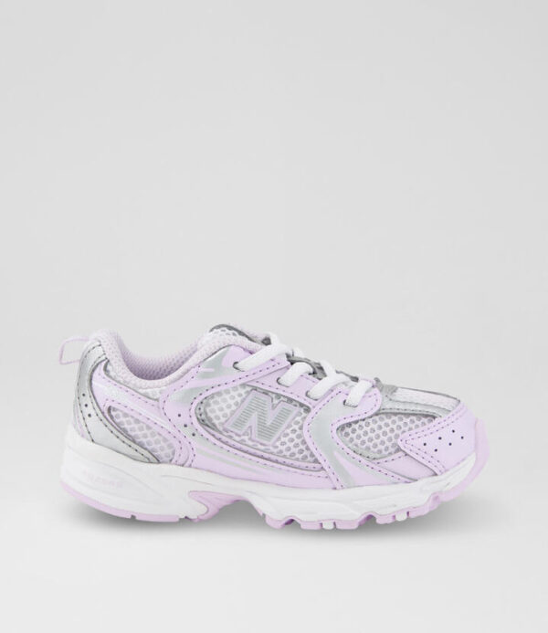 530 Toddler Pink Silver Mesh Sneakers