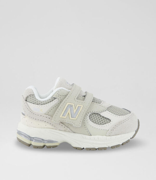 2002 Toddler Neutral White Mesh Sneakers