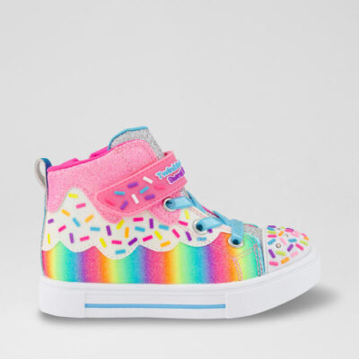 Twinkle Sparks Toddler Rainbow Fabric Sneakers