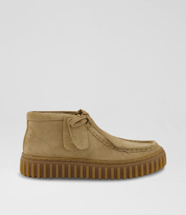 Tor Hill Junior Sand Suede Ankle Boots
