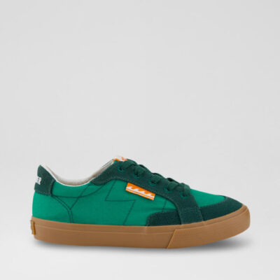 Coast Junior Green Canvas Sneakers