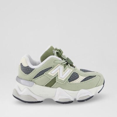9060 Toddler Garter Snake Green Fabric Sneakers TheSneakerLounge Kids 9060 Toddler Garter Snake Green Fabric Sneakers