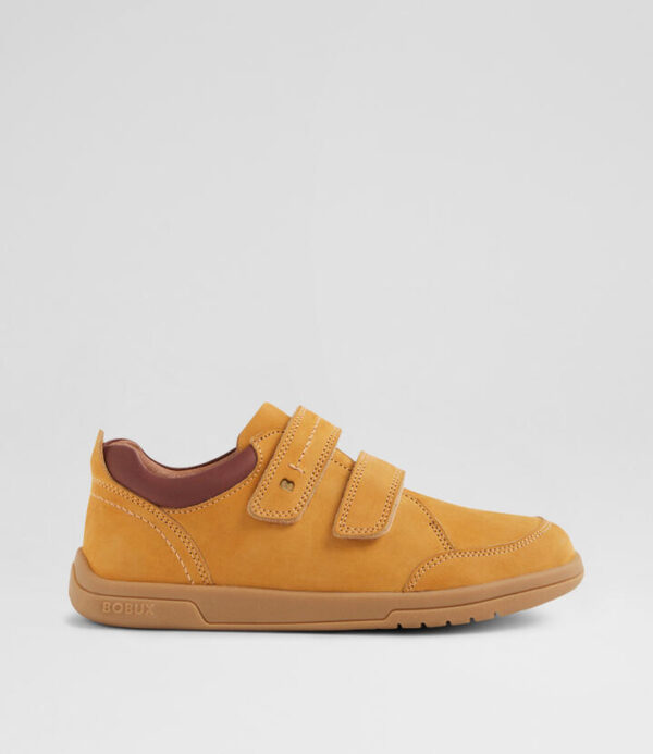 Kp Timber Low 2 Junior Oak Buff Leather Flat Shoes