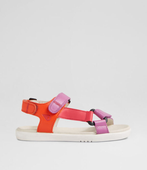 Kp Vine Junior Orchid Leather Sandals