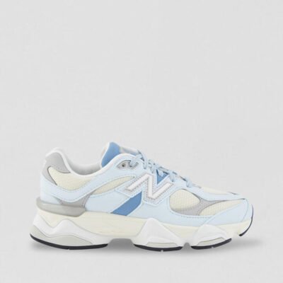 9060 Youth Blue Fabric Sneakers TheSneakerLounge Kids 9060 Youth Blue Fabric Sneakers