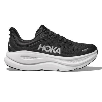 Mens Hoka Bondi 9 Black TheSneakerLounge HOKA Mens Hoka Bondi 9 Black