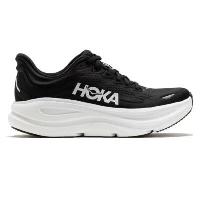 Womens Hoka Bondi 9 Black TheSneakerLounge HOKA Womens Hoka Bondi 9 Black