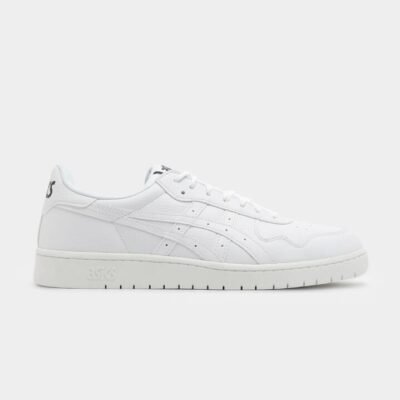 Asics Mens Japan Low Profile White Leather Sneaker Lace Up
