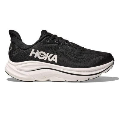 Womens Hoka Clifton 10 Black TheSneakerLounge HOKA Womens Hoka Clifton 10 Black