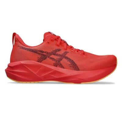 Mens Asics Novablast 5 Flash Red