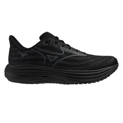 Mens Mizuno Wave Rider 29 (Wide) Black TheSneakerLounge Mizuno Mens Mizuno Wave Rider 29 (Wide) Black