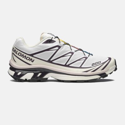 Unisex Salomon XT-6 White / Vanilla Ice / Plum Perfect