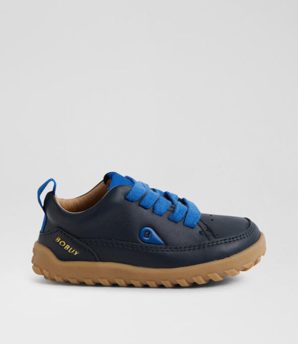 Su Evo Infant Navy Leather Sneakers