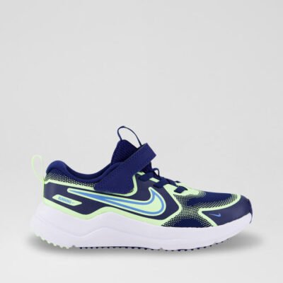 Cosmic Runner Junior Blue Fabric Sneakers