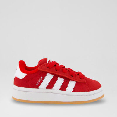 Campus 00 Toddler Red Suede Sneakers