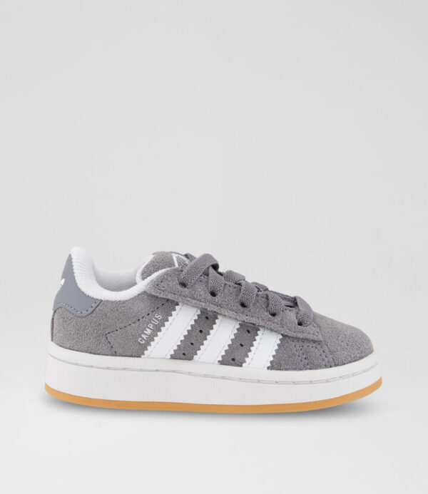 Campus 00 Toddler Grey Suede Sneakers
