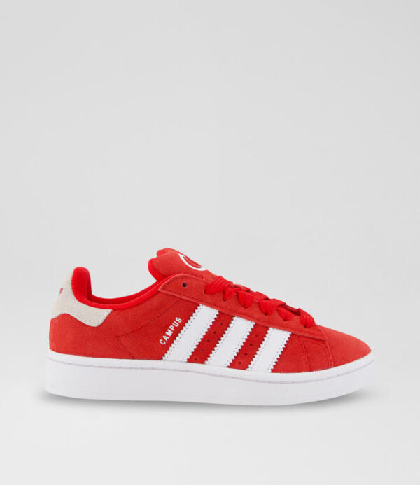 Campus 00 Youth Red Suede Sneakers