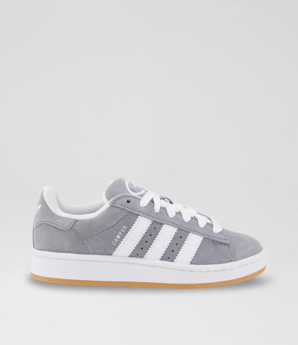 Campus 00 Youth Grey Suede Sneakers