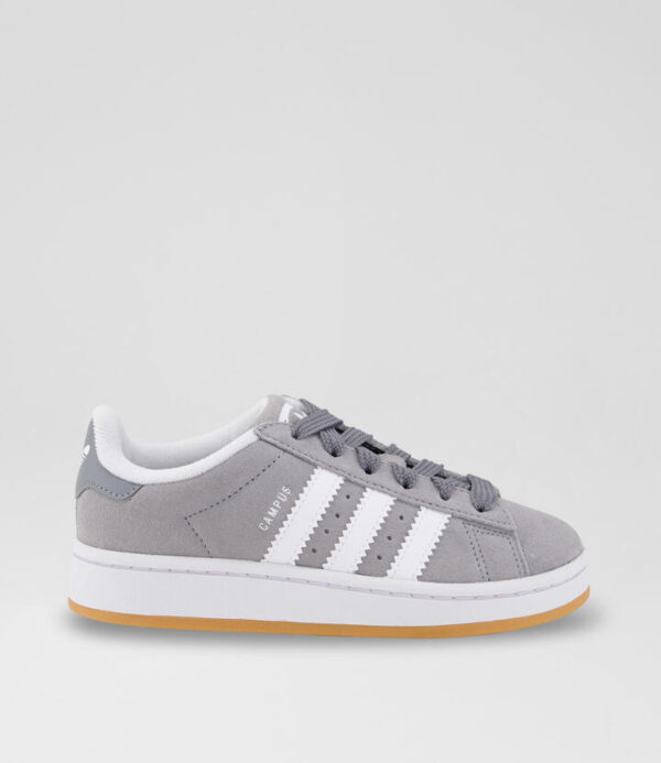 Campus 00 Junior Grey Suede Sneakers