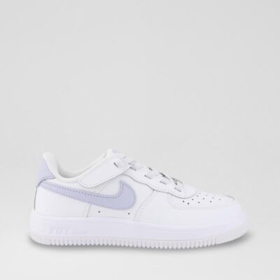 Air Force 1 Easy On Junior White Blue Fabric Sneakers
