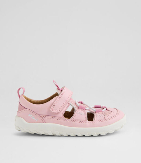 Su Rocky Toddler Parfait Pink Leather Flat Shoes