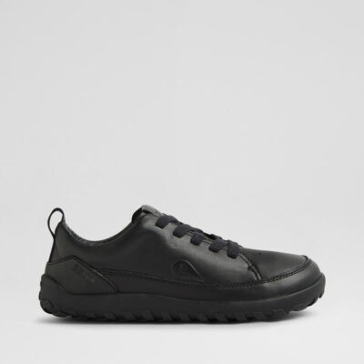 Kp Evo Junior Black Leather Sneakers