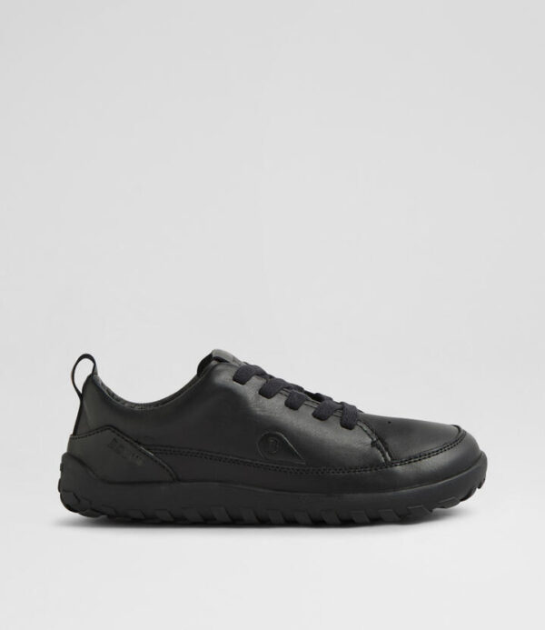Kp Evo Junior Black Leather Sneakers