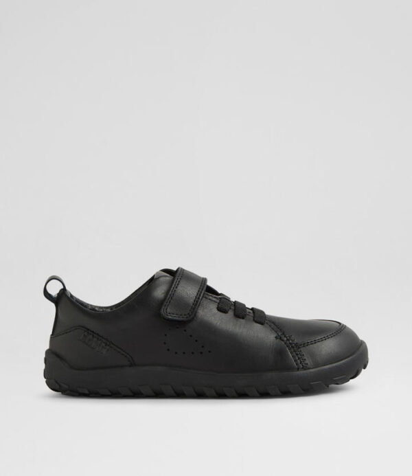 Kp Prime Junior Black Leather Sneakers