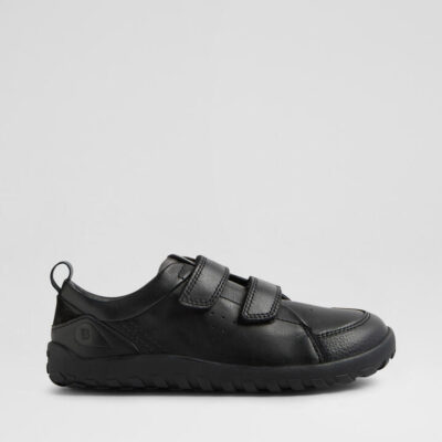 Kp Ripley Junior Black Leather Flat Shoes