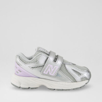 1906 Toddler Grey Lilac Fabric Sneakers